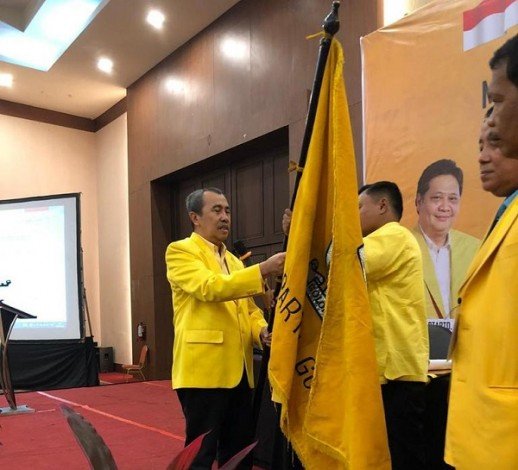 Syamsuar Janji Kibarkan Panji Partai Golkar hingga ke Pelosok Desa di Riau